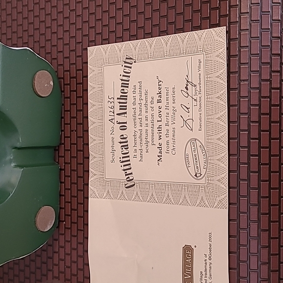 2003 Hawthorne Village "Made With Love Bakery" Christmas Series - Picture 11 of 13